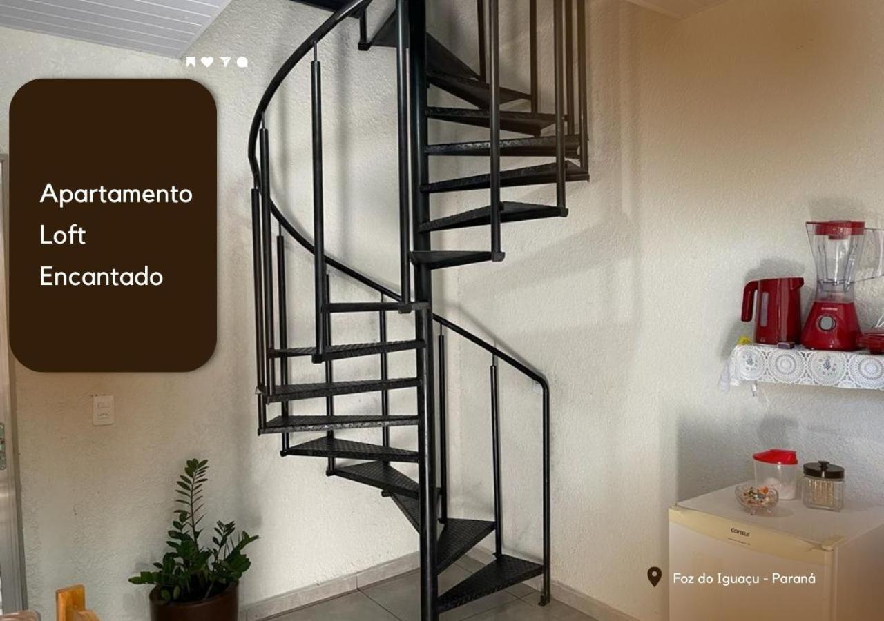 Apartamento Loft Encantador Com Patio Appartement Foz do Iguaçu Buitenkant foto